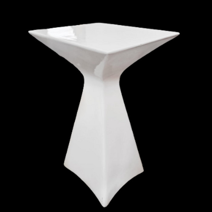 Cocktail Table White Square
