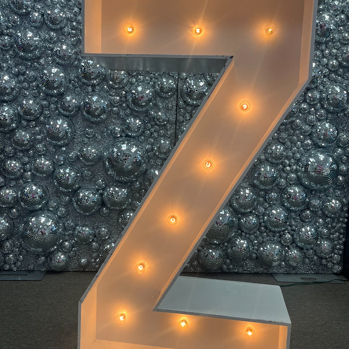 Marquee Z 5ft Letter