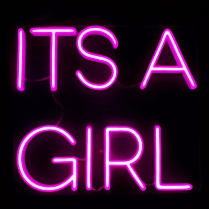 Neon Sign It's a Girl