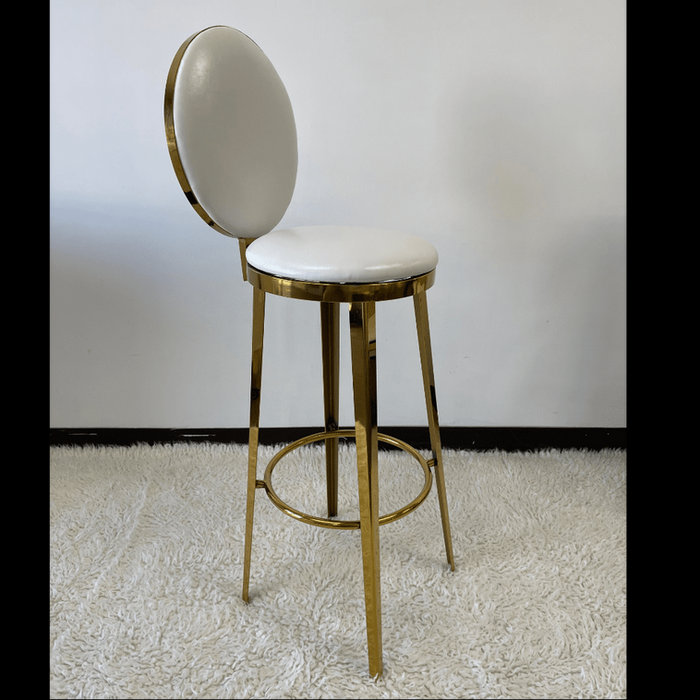 White Devine Barstool