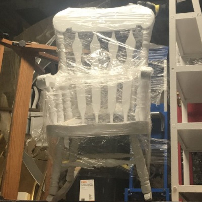 White Rocking Chair
